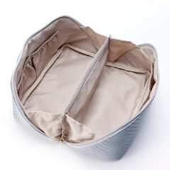 Colorful Wavy Gradient PU Leather Make Up Bag