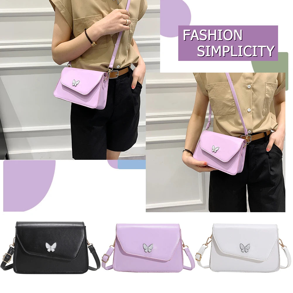 PU Leather Messenger Bags for Women Casual Crossbody Bags