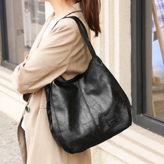 PU Leather Shoulder Bag Tote Purse Satchel Keys Holder Handbag