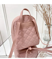 PU Leather Shoulder Mini Small Backpack Phone Pouch Pack