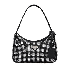 PU Leather Underarm Shoulder Bag for Women Lady Party Small Purses Handbag