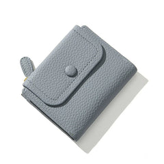 PU Leather Wallet Women's Short Wallet Card Holder Money Bag Purse