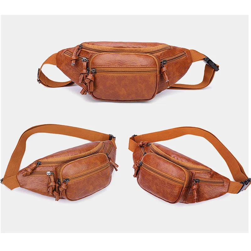Women Chest Bags Hip Waist Bag Travel Phone Pouch Belt Purse Female Waist Pack