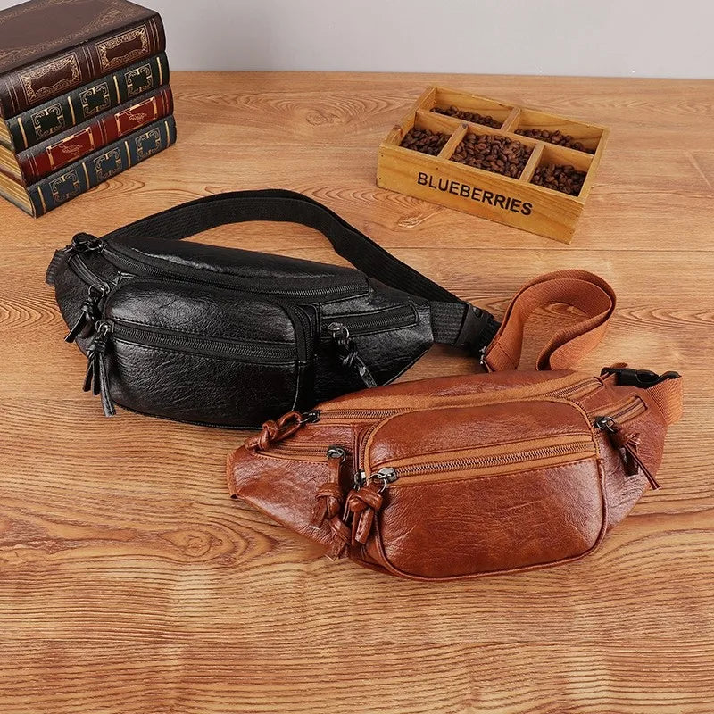 Women Chest Bags Hip Waist Bag Travel Phone Pouch Belt Purse Female Waist Pack