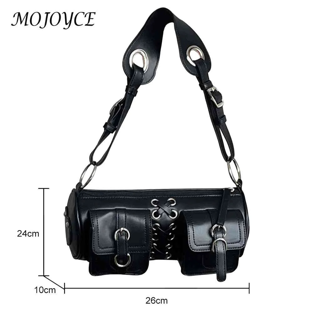 Soft PU Leather Women Messenger Bag Bandage Crossbody Bag