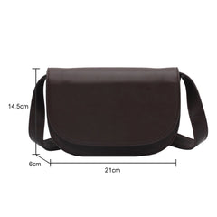 PU Leather Women Shoulder Chest Bag Messenger Bag Solid All-match