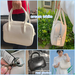 PU Leather Women's Tote Handbag Large Capacity Shoulder Bag