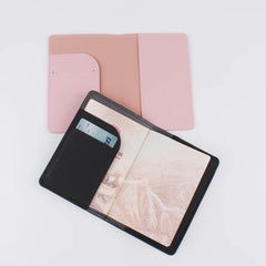 Personalised PU Leather World Map Travel Passport Cover