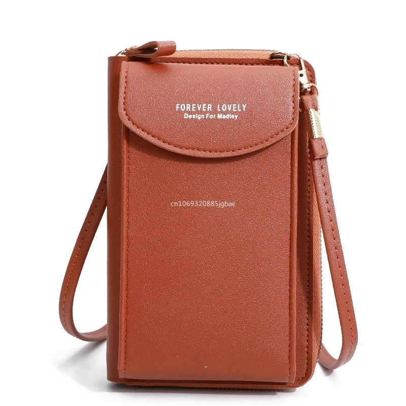 PU Handbags Woman Bags Crossbody Purse Clutch Phone Wallet Shoulder Bag