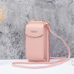 Women's PU Handbag Crossbody Purse with Lady Design