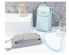 Women's PU Handbag Crossbody Purse with Lady Design