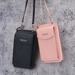 Women's PU Handbag Crossbody Purse with Lady Design