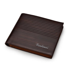 PU Men's Wallet Retro Leather Men's Short Wallet Horizontal Multi-Card Wallet
