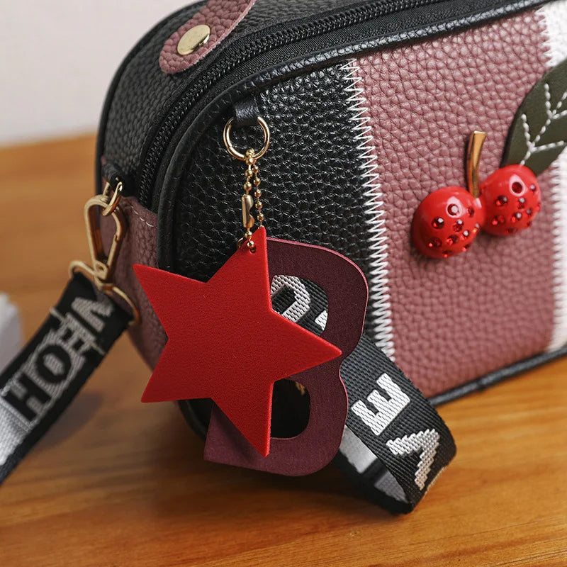 PU Women's Handbag One Shoulder Mobile Phone Bag Women's Messenger Bag MINI