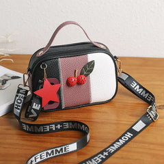 PU Women's Handbag One Shoulder Mobile Phone Bag Women's Messenger Bag MINI