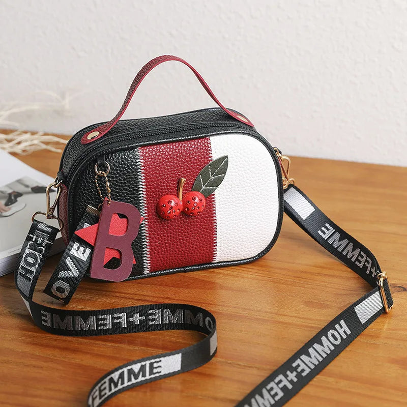 PU Women's Handbag One Shoulder Mobile Phone Bag Women's Messenger Bag MINI
