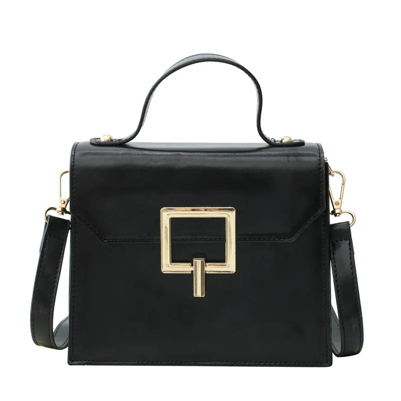 PU Women's Handbag Messenger Bag Adjustable Shoulder Strap