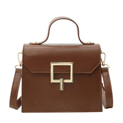 PU Women's Handbag Messenger Bag Adjustable Shoulder Strap
