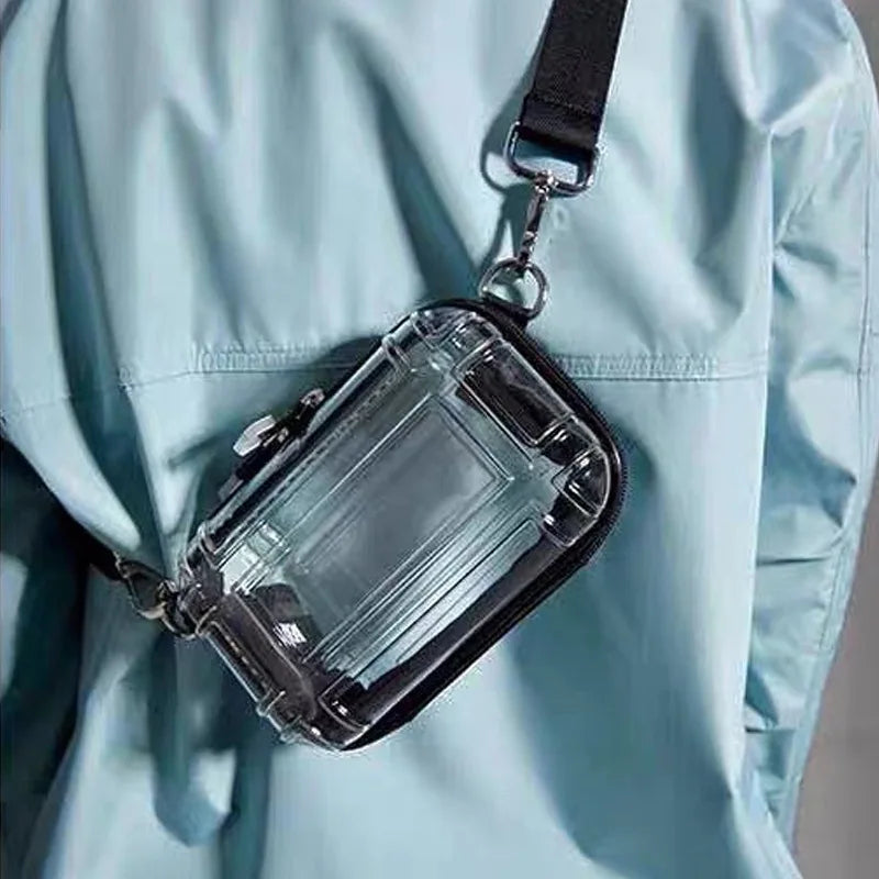 Clear Acrylic Waist Bag Vintage Handbag