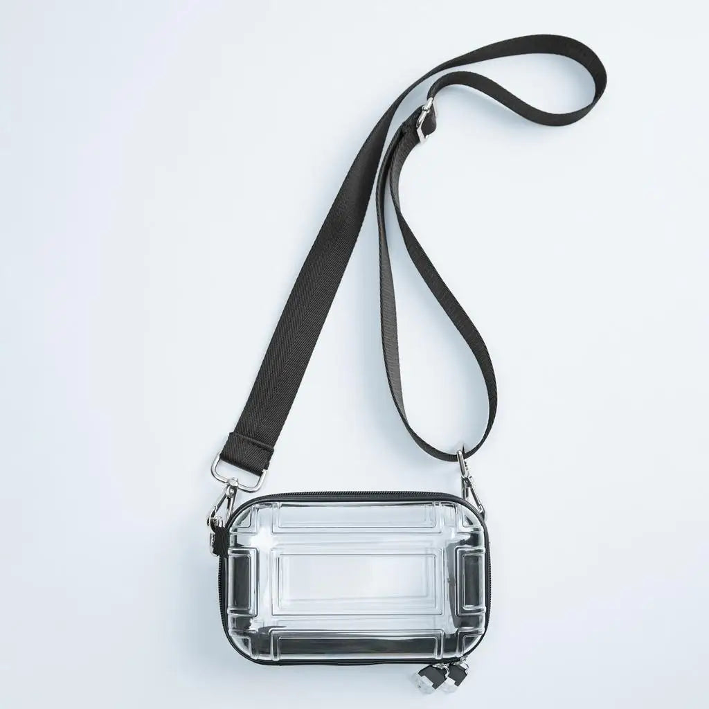 Clear Acrylic Waist Bag Vintage Handbag