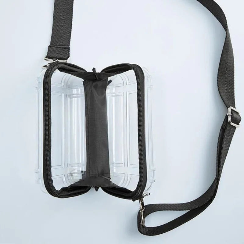 Clear Acrylic Waist Bag Vintage Handbag