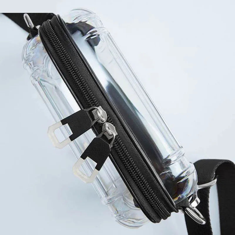 Clear Acrylic Waist Bag Vintage Handbag