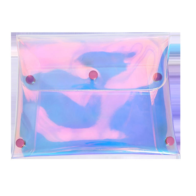 Clear PVC Cosmetic Bag Makeup Storage Travel Toiletry Organizer