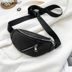 Women Chest Bag Waist Crossbody Travel Phone Pouch Purse Hip Banana Bags
