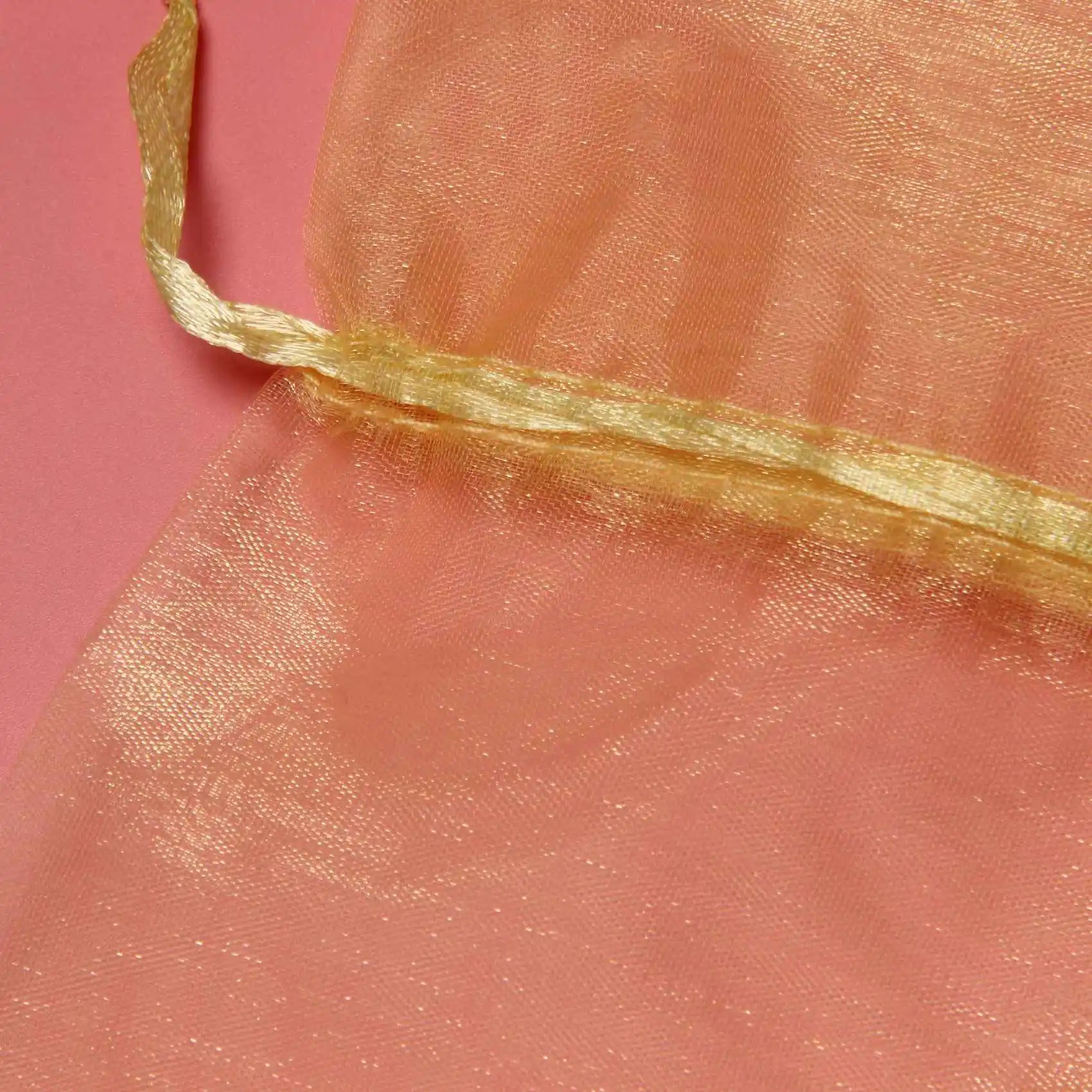Organza Wine Bag, Transparent Wine Gift Bag with Drawstring Dress