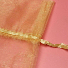 Organza Wine Bag, Transparent Wine Gift Bag with Drawstring Dress