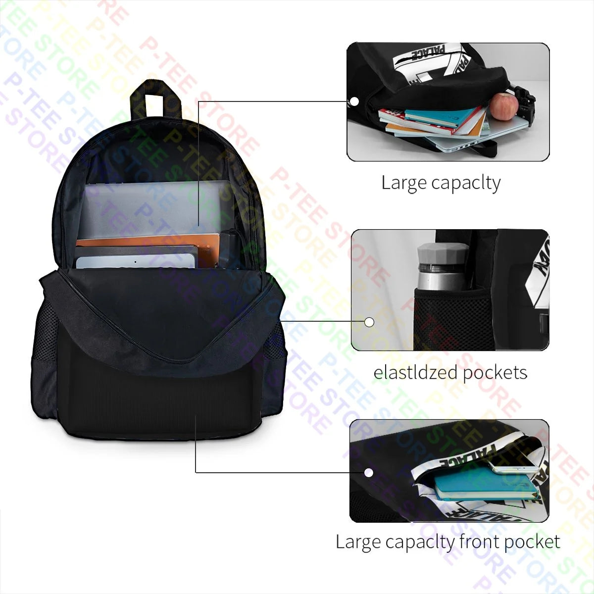 Palaca Casuals S Hiphop Skateboard 01 Backpack Eco Friendly Outdoor Running
