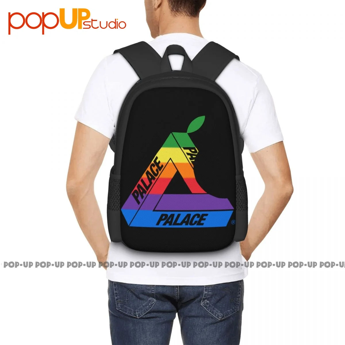 Palaca Skateboards 19Ss Backpack Large Capacity Softback Storage Bag