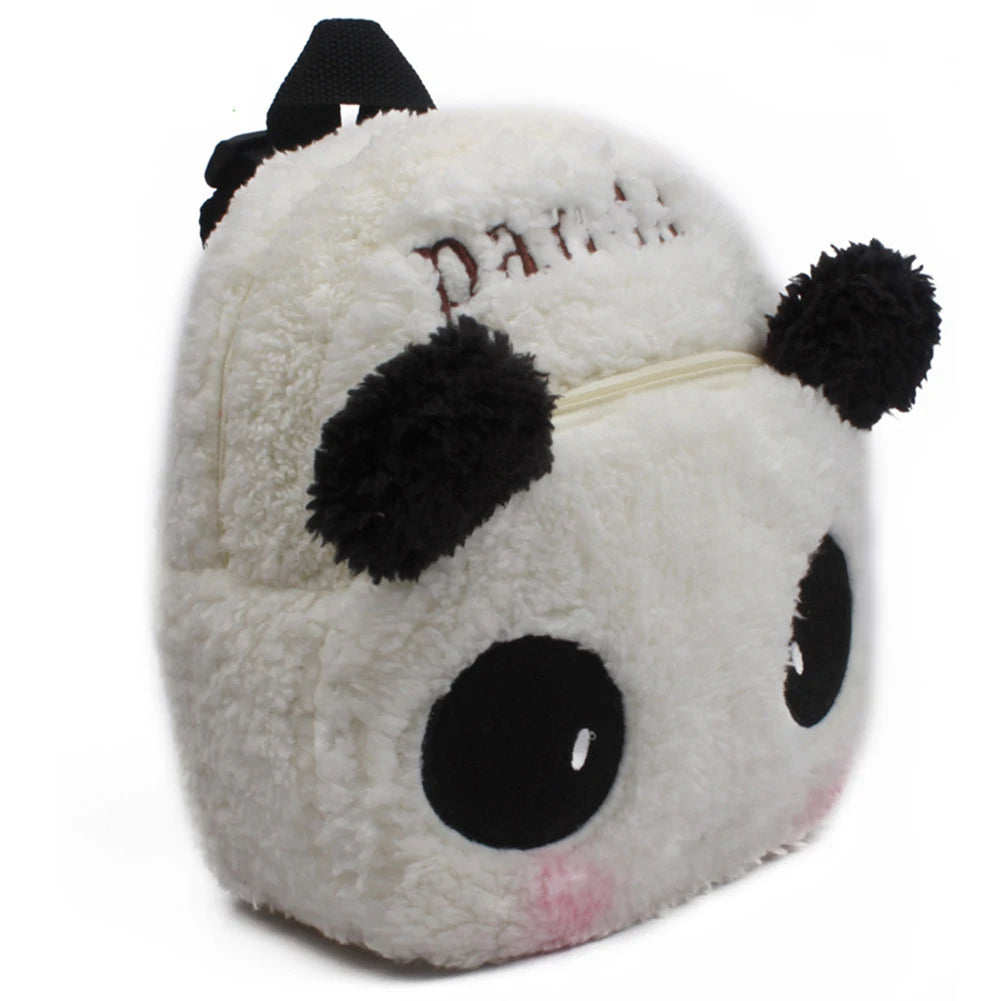 Panda Children Schoolbag Plush Backpack for Kids