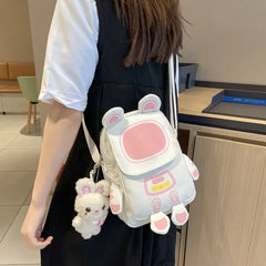 Small Cross Bag Female Youth Girl Stitching Women Handbags Shoulder Bag
