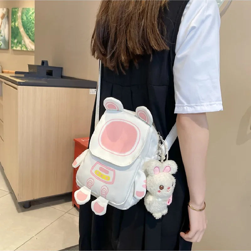 Small Cross Bag Female Youth Girl Stitching Women Handbags Shoulder Bag