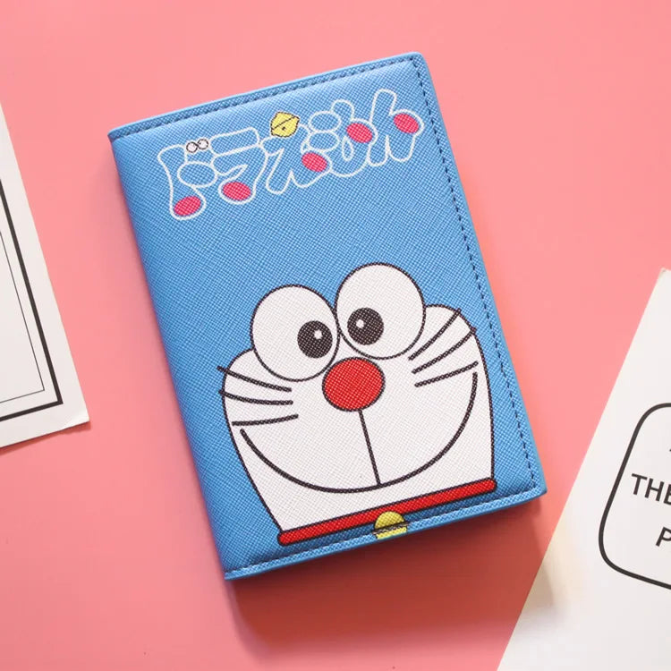 Colorful Cartoon Passport Holder Waterproof Travel Cover Case