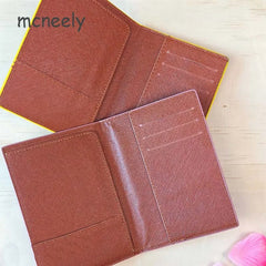 Colorful Cartoon Passport Holder Waterproof Travel Cover Case