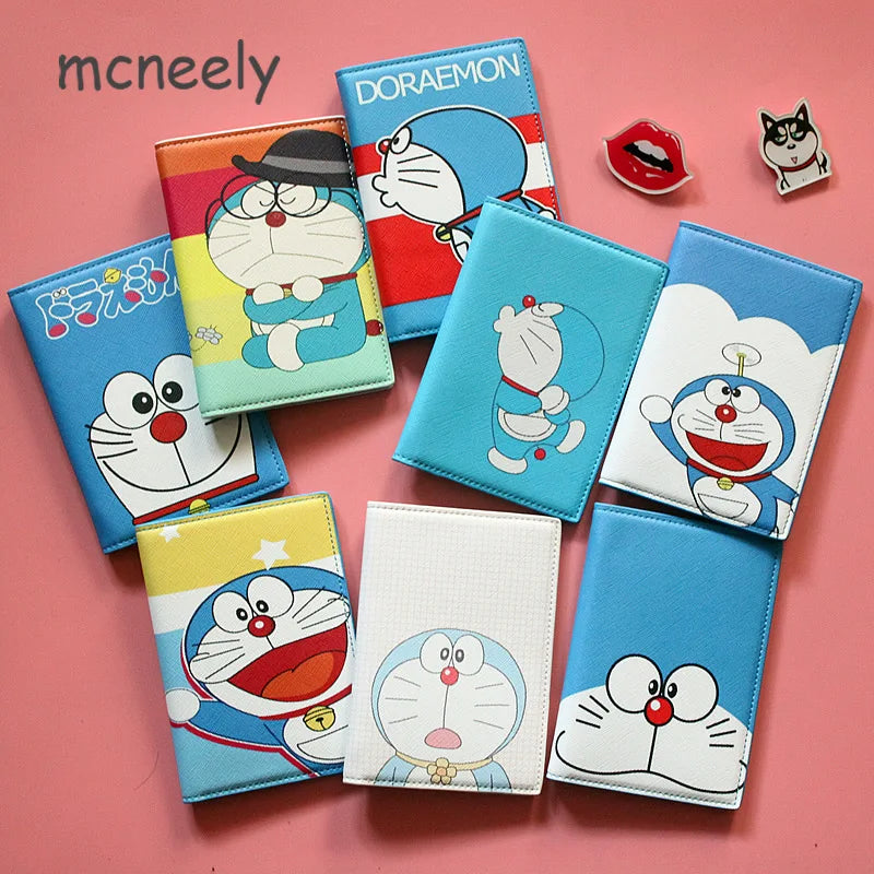 Colorful Cartoon Passport Holder Waterproof Travel Cover Case