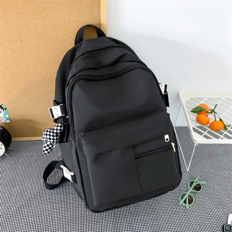 Large Capacity Women Backpack for Teenage Girl Multi-pocket Travel Bagpack