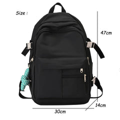 Large Capacity Women Backpack for Teenage Girl Multi-pocket Travel Bagpack