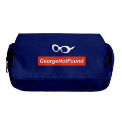 Georgenotfound Double-Layer Pencil Box Large Tote Milk Bag Student Pencil Box