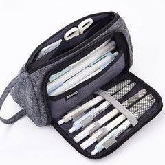 Multifunctional Pencil Bag Cosmetic Storage High Capacity