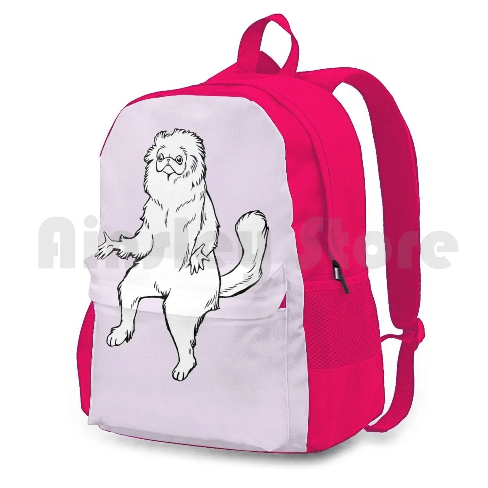 Persian Cat Guardian Outdoor Hiking Backpack Waterproof Camping Travel