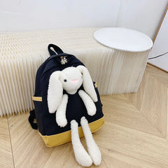 Personalised Children's Bunny Backpack Any Name Rabbit Bag Boys and Girls