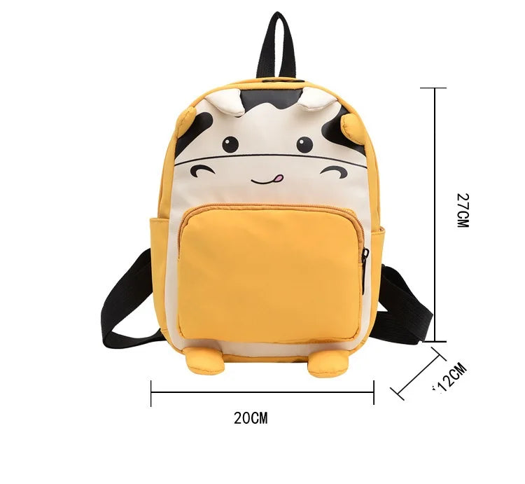 Personalised Embroidery Kids Backpack Animal Schoolbag Waterproof Backpack