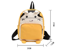 Personalised Embroidery Kids Backpack Animal Schoolbag Waterproof Backpack
