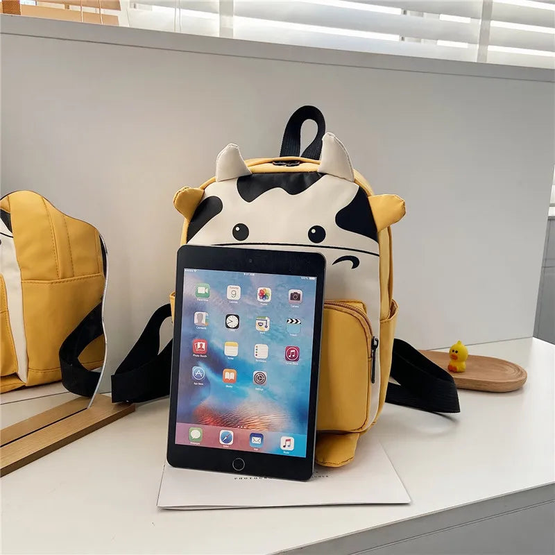 Personalised Embroidery Kids Backpack Animal Schoolbag Waterproof Backpack