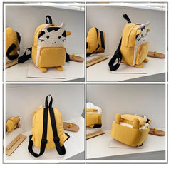 Personalised Embroidery Kids Backpack Animal Schoolbag Waterproof Backpack