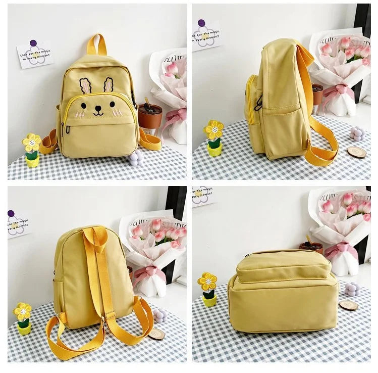 Personalised Toddler Backpack for Girls Cartoon Rabbit Ears Girl Kids Backpack