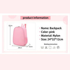 Personalized Ballerina Dance Bag for Girls